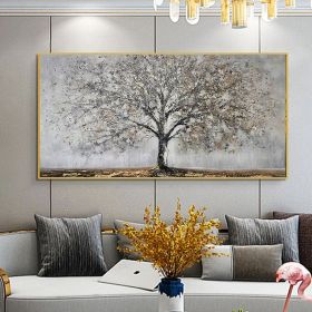 Original oil painting on Canvas Nature painting Nature home decor Wall art Hand-painted Canvas Painting Christmas gift (Style: 01, size: 40x80cm)